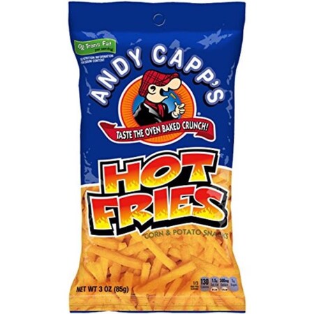 Andy Capps Andy Capp's Hot Fries Snack 3 oz Bagged 708132